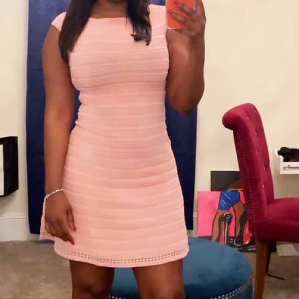 Pink Skater Dress